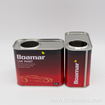 0.5L White Coating Empty Tinplate Can